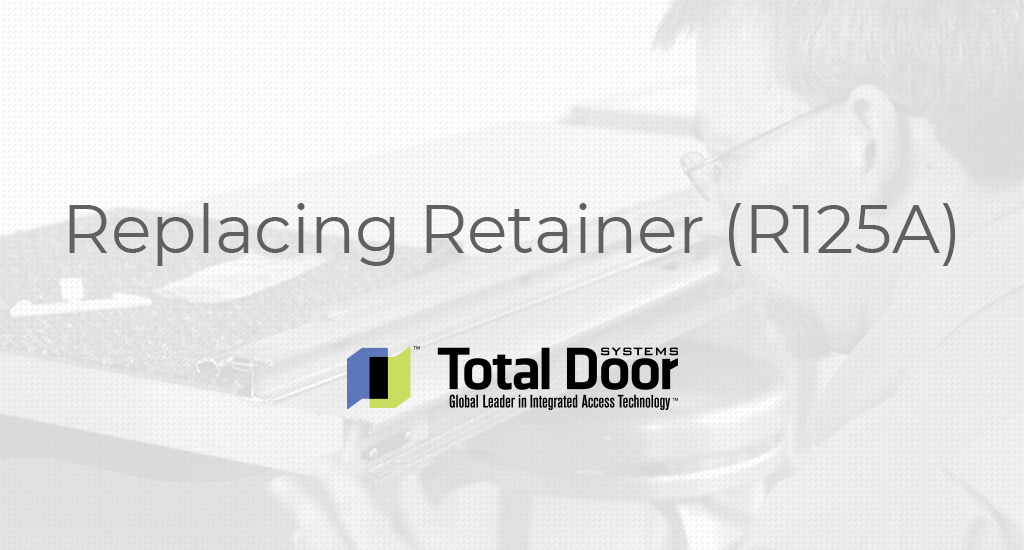 Installer Total Door Systems